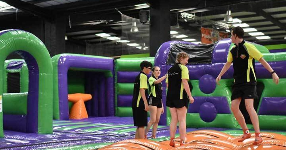 level up trampoline & inflatable park